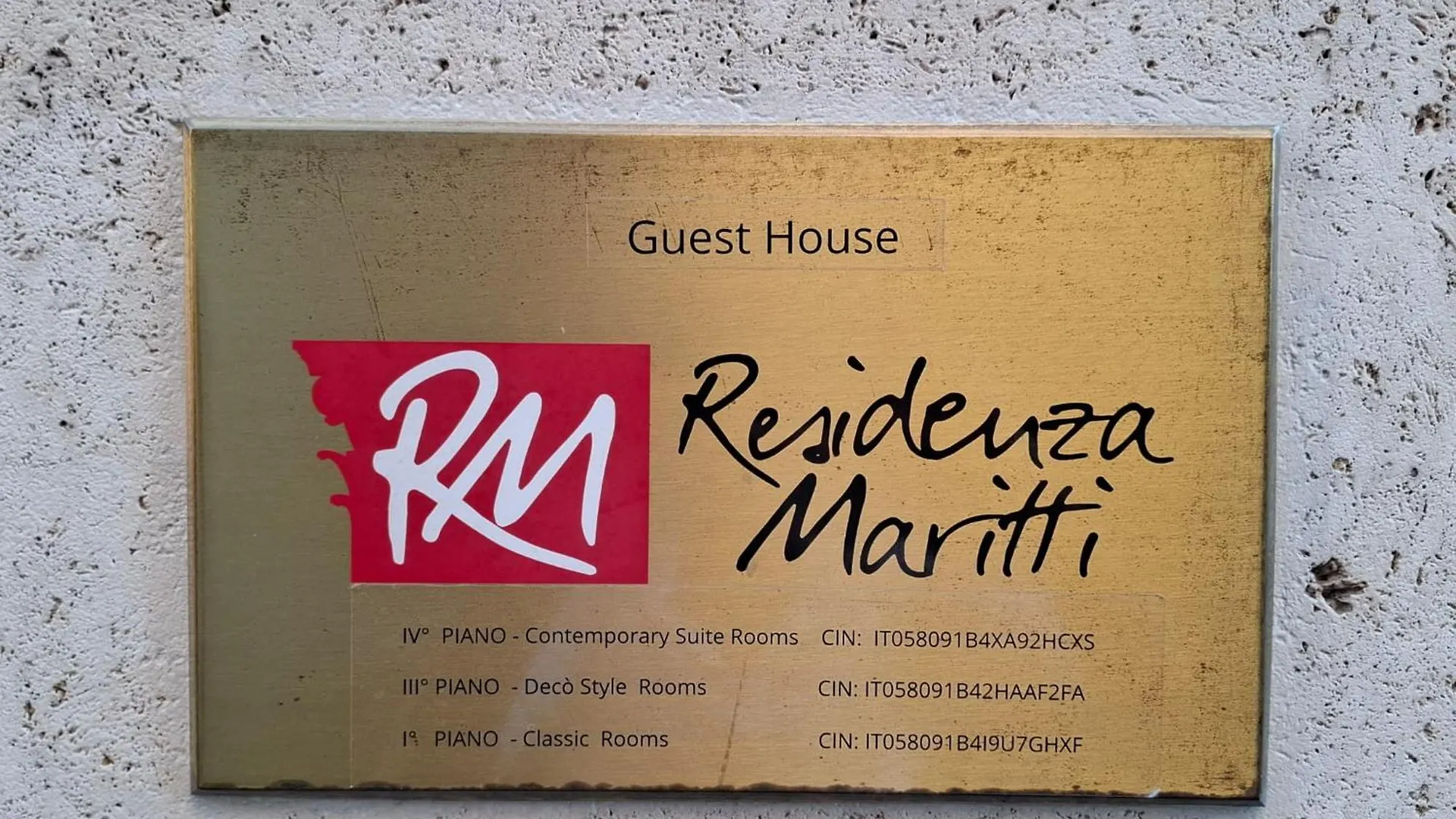 Residenza Maritti Classic Rooms - Guesthouse Rom
